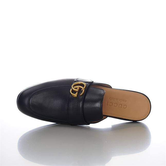 GUCCI BLACK PRINCETOWN SLIPPERS – GL032