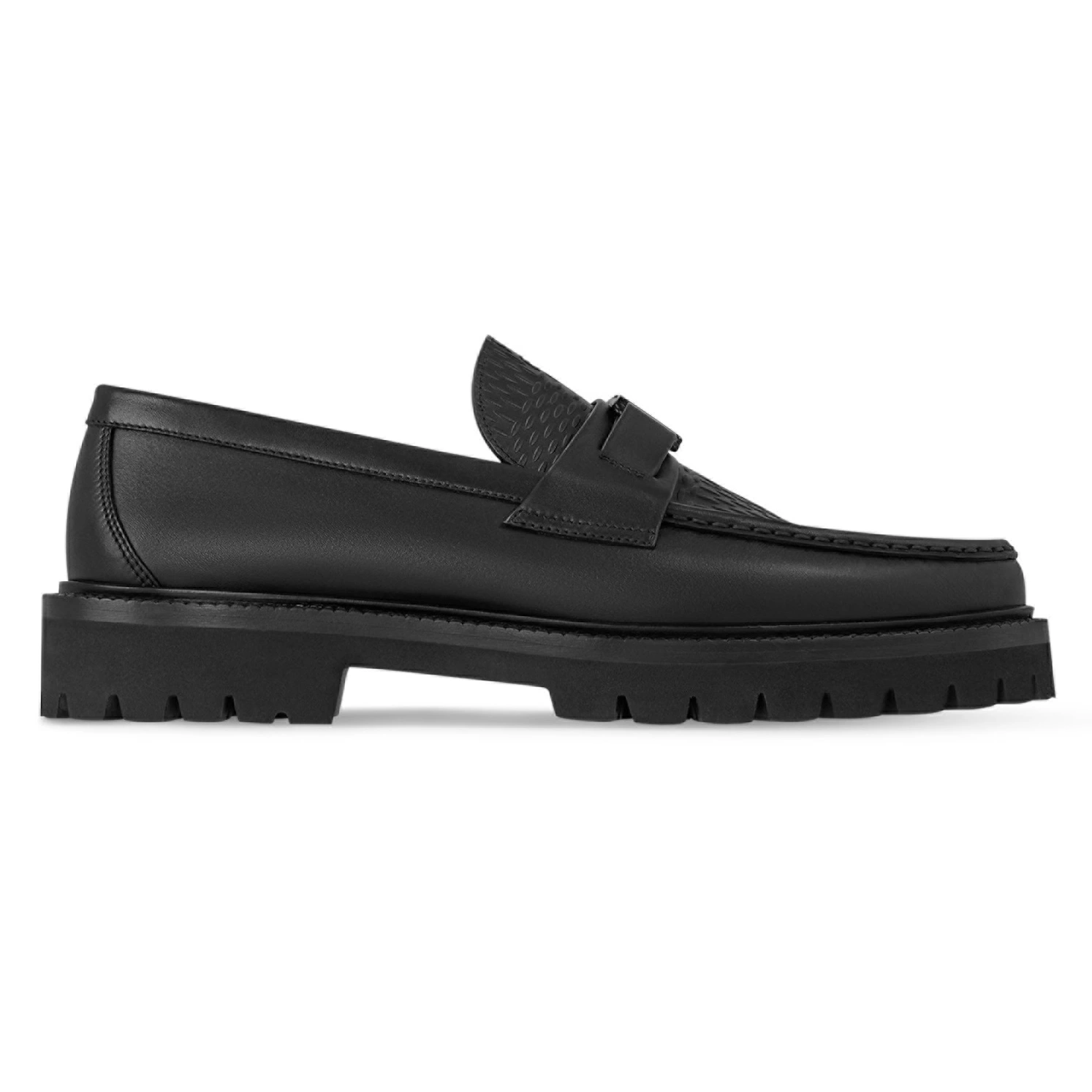 MAJOR LOAFERS BLACK LEATHER – VL042