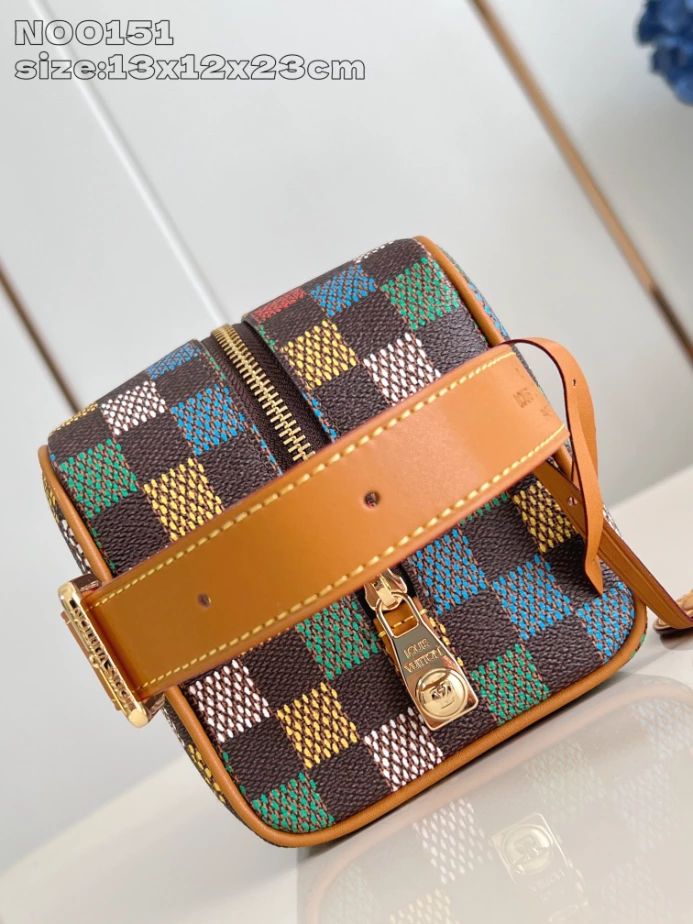 LOCKER DOPP KIT DAMIER EBENE CANVAS N00151 – LW391