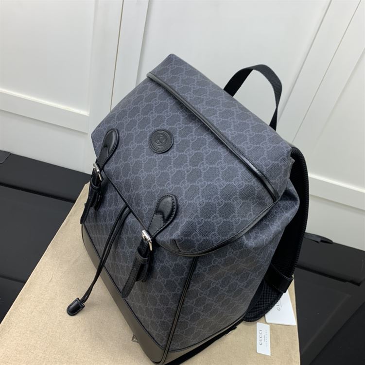 GUCCI MEDIUM BACKPACK WITH INTERLOCKING G – BG024
