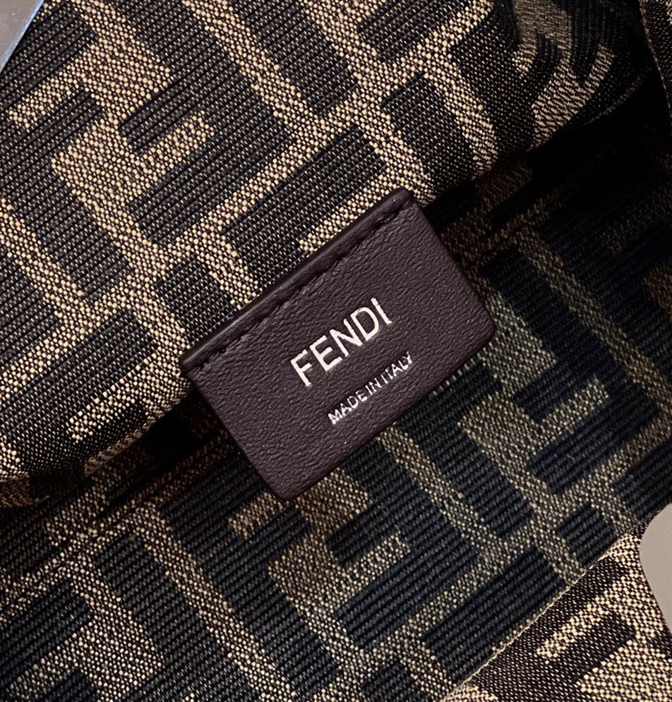 FENDI FIRST SMALL PURPLE LEATHER BAG – F048