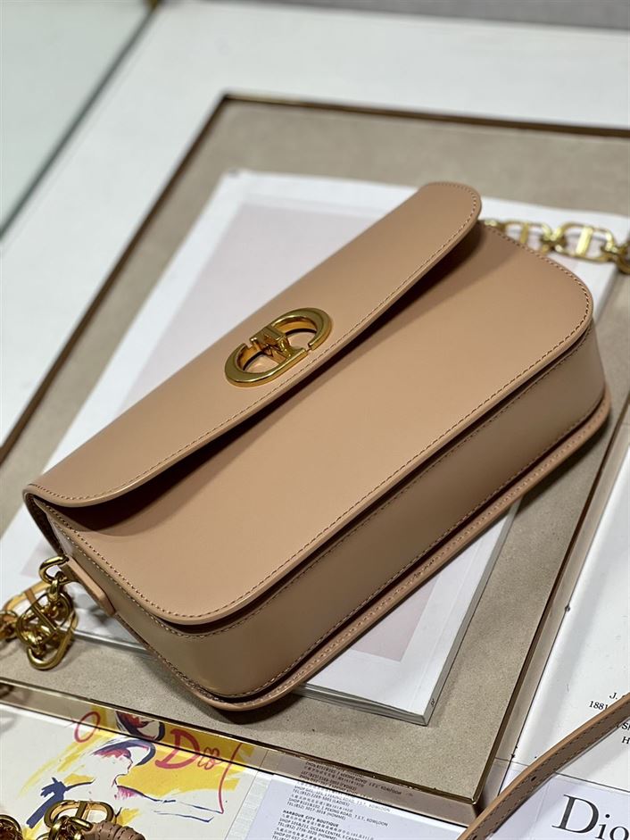 DIOR 30 MONTAIGNE AVENUE BAG BEIGE BOX CALFSKIN – DOB105