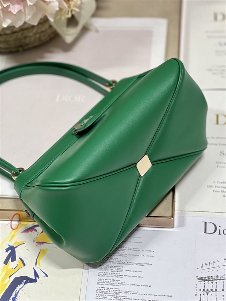 DIOR SMALL DIOR KEY BAG GREEN – DOB023
