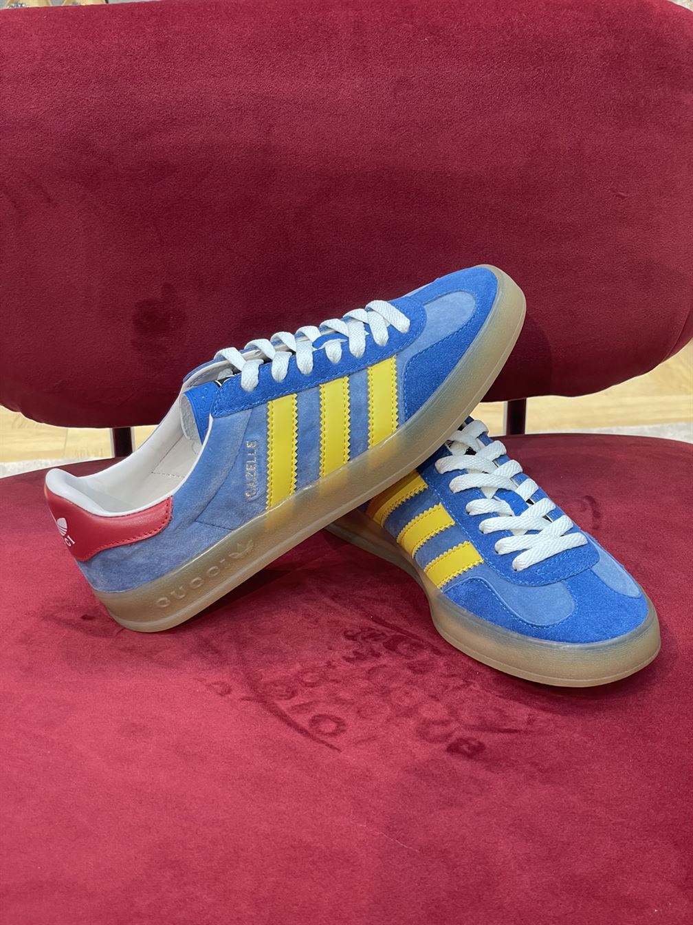 GUCCI X ADIDAS MENS GAZELLE SNEAKER – GCC022