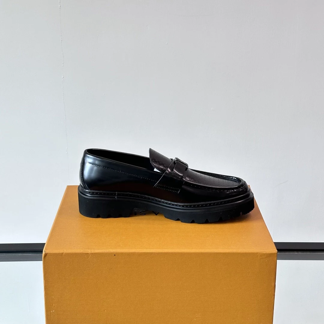 MAJOR LOAFERS BLACK LEATHER – VL042
