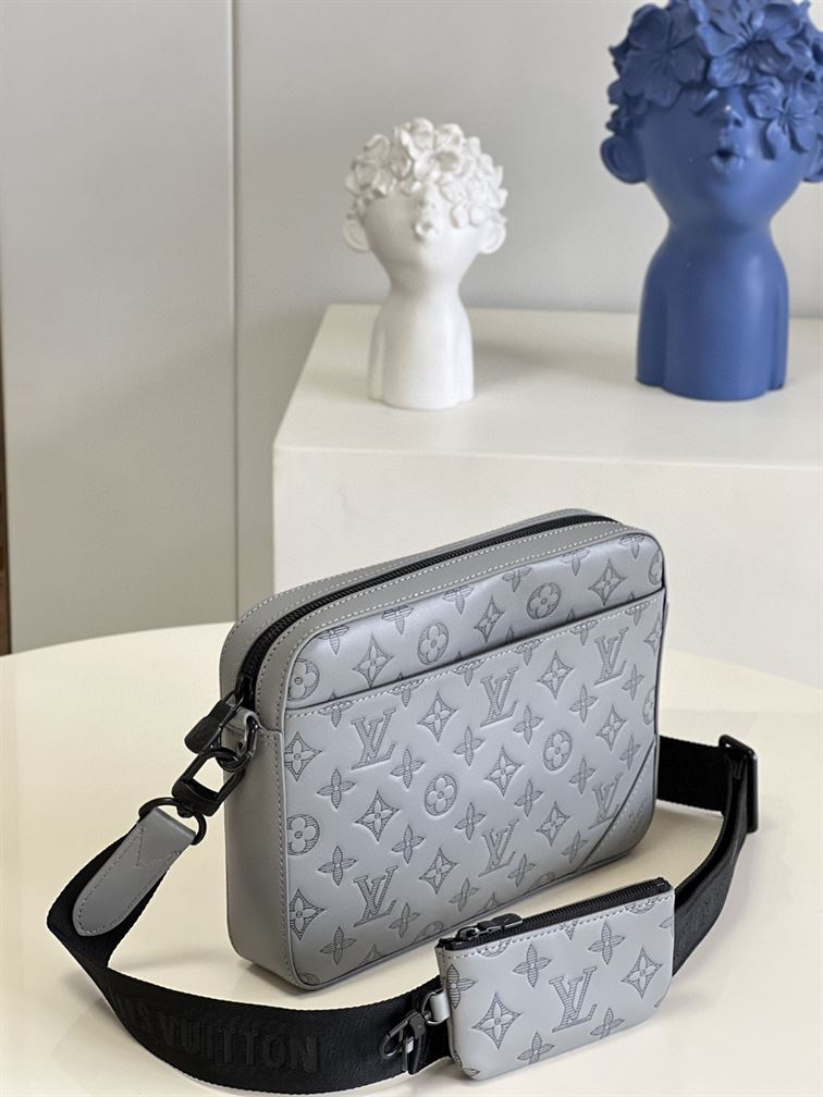 LOUIS VUITTON DUO MESSENGER BAG IN ANTHRACITE GREY – LVB002