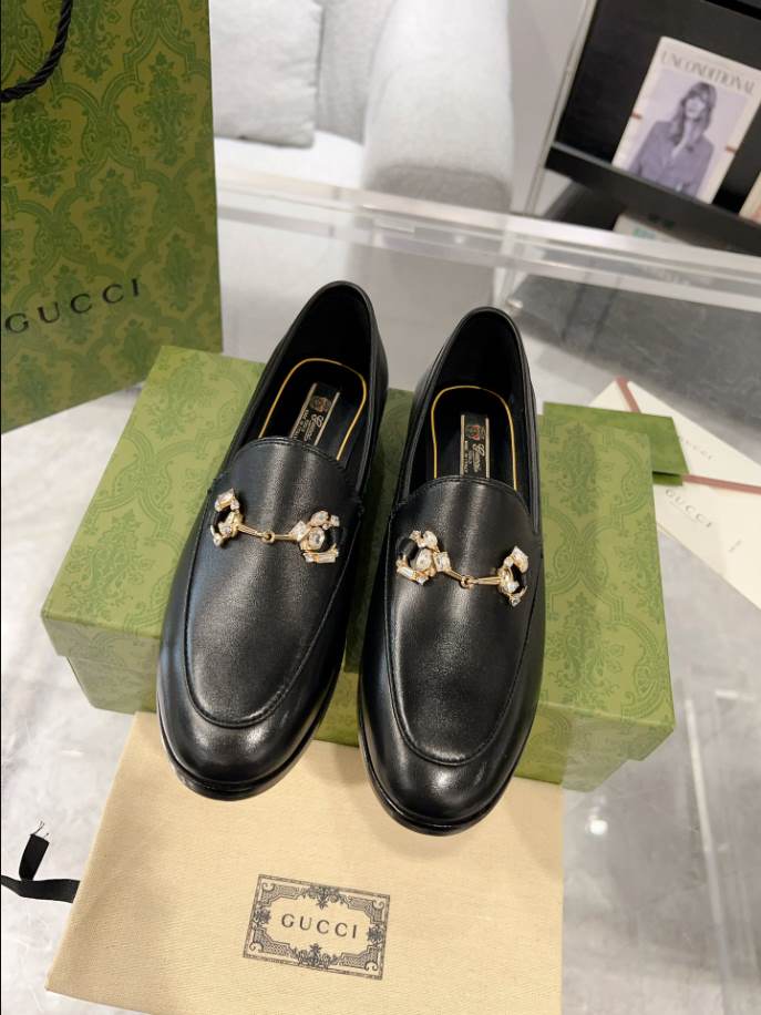 Gucci Jordaan Black Loafer – GL066