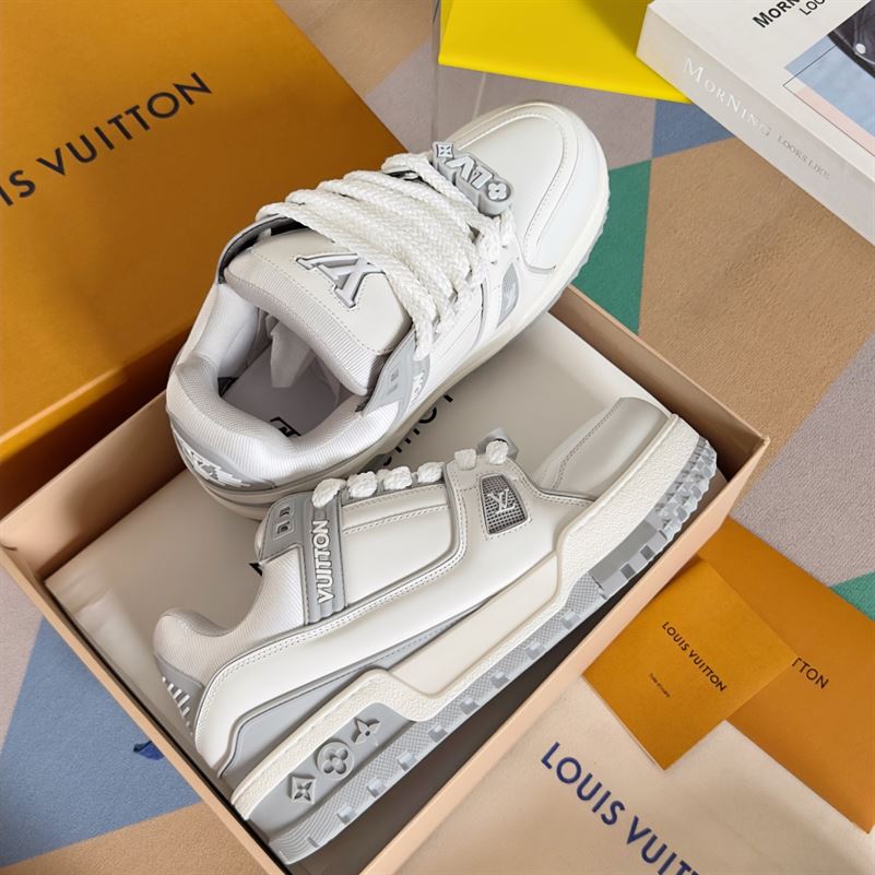 LOUIS VUITTON LV TRAINER MAXI SNEAKER GRIS – LVS201