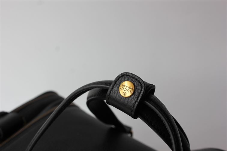 GUCCI RETRO LOGO PRINT LEATHER DUFFLE BAG – BG039