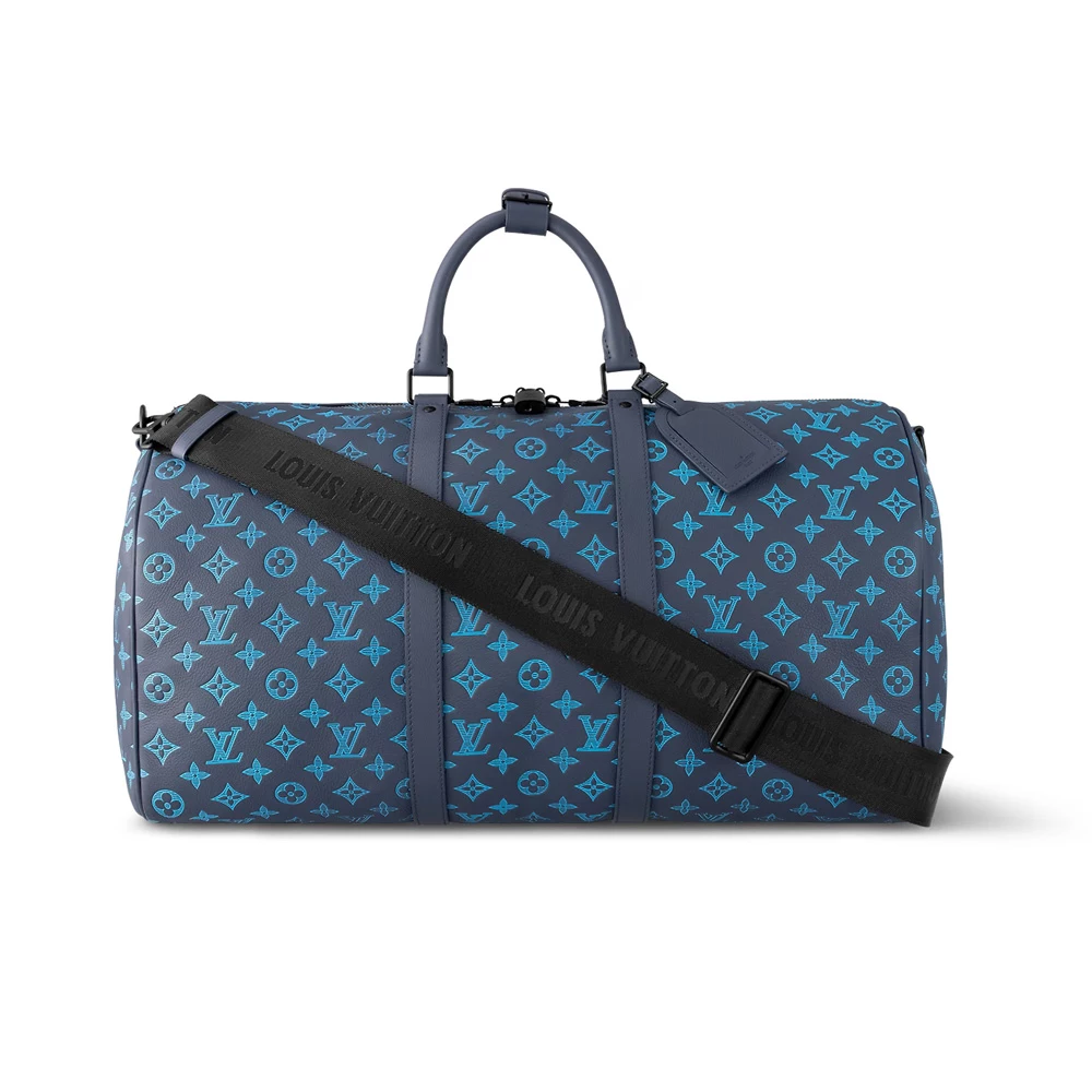 LV Keepall Bandoulière 50 in Monogram Shadow – LW182