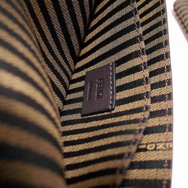 FENDI WALLET ON CHAIN WITH POUCHES BROWN MINI BAG – F055