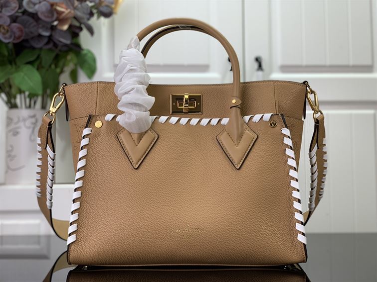 LOUIS VUITTON ON MY SIDE MM BROWN HIGH END LEATHERS – LW083