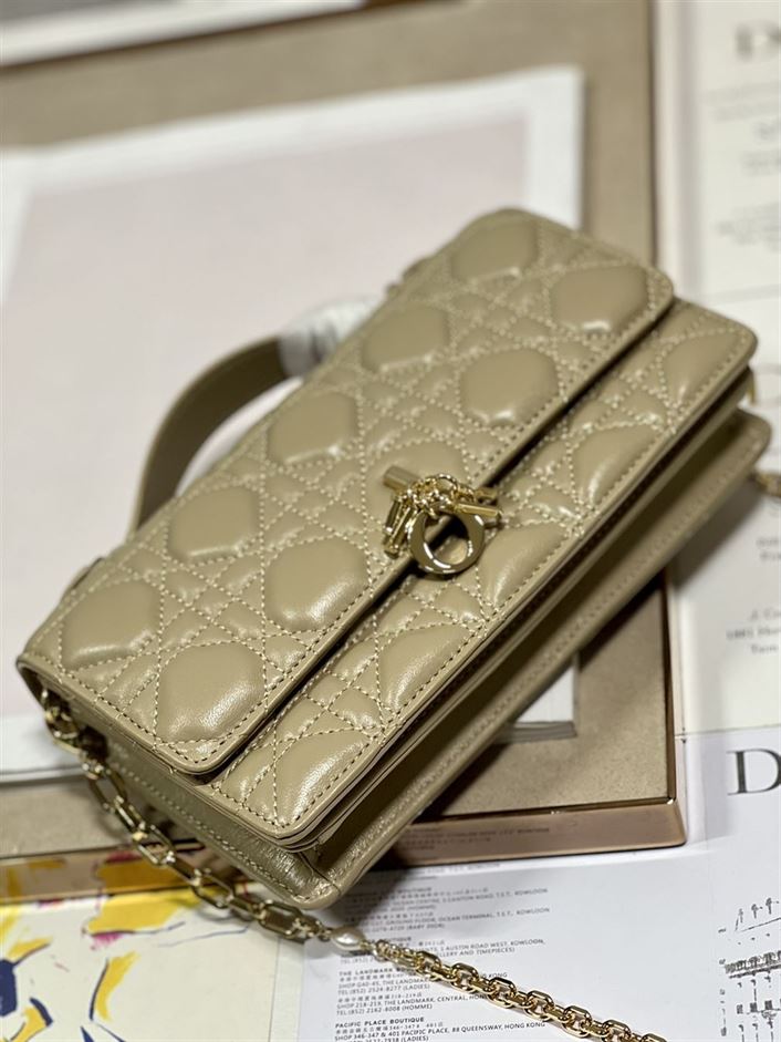 DIOR MISS DIOR MINI BAG CANNAGE LAMBSKIN – DOB056
