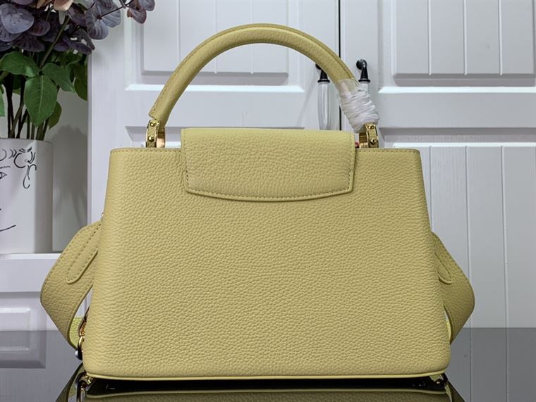 LOUIS VUITTON CAPUCINES MM Yellow – LW099