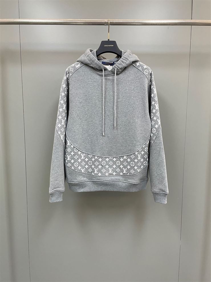 LOUIS VUITTON MONOGRAM CIRCLE CUT HOODIE – LVH036