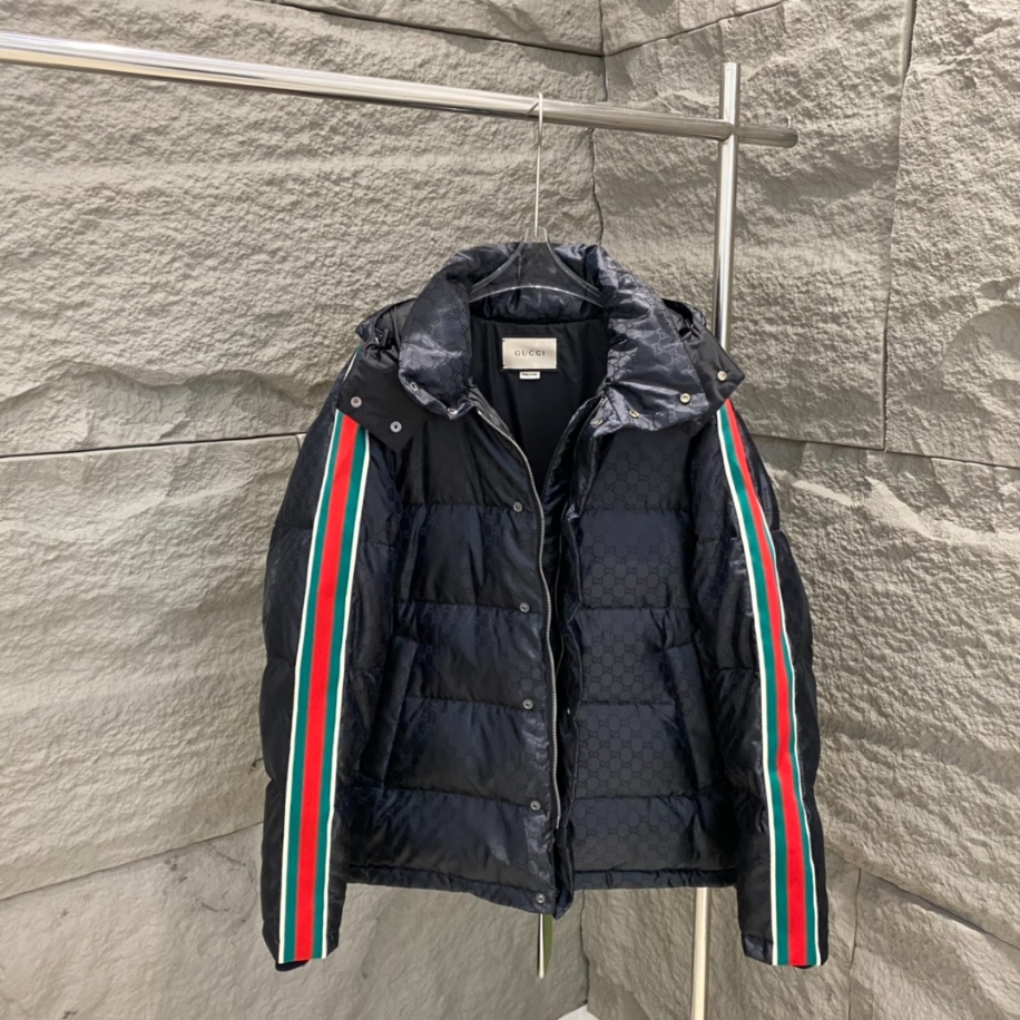 GUCCI Jumbo Down in Black Jacket – GCJ052