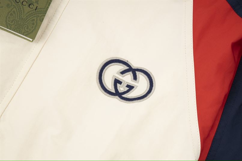 GUCCI COTTON NYLON JACKET WITH PATCH – GCJ025