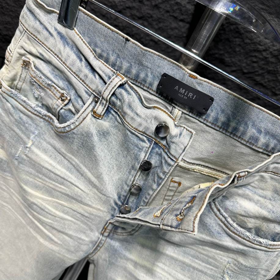 Amiri Men White Jeans – AMIJ011