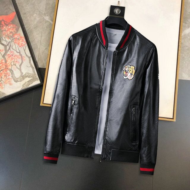 GUCCI LEATHER JACKET – GCJ013