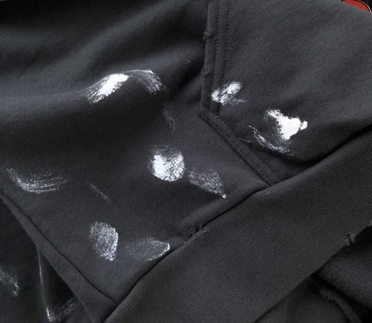 BALENCIAGA RAINBOW LOGO PRINT HOODIE – BH011