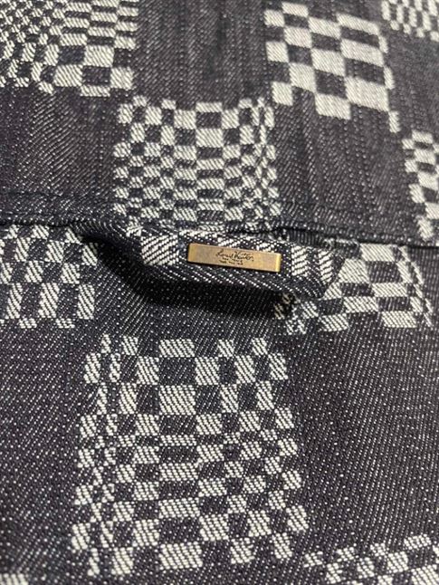 LOUIS VUITTON DISTORTED DAMIER DENIM JACKET – LVC039
