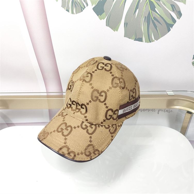 GUCCI JUMBO GG CANVAS BASEBALL HAT – GH103