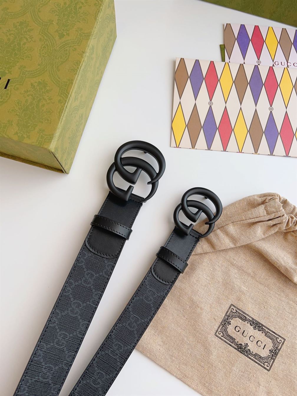 GUCCI BELT IN GG SUPREME FABRIC – GB029