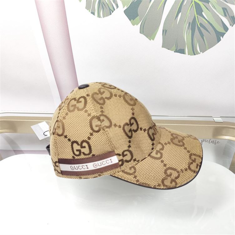 GUCCI JUMBO GG CANVAS BASEBALL HAT – GH103