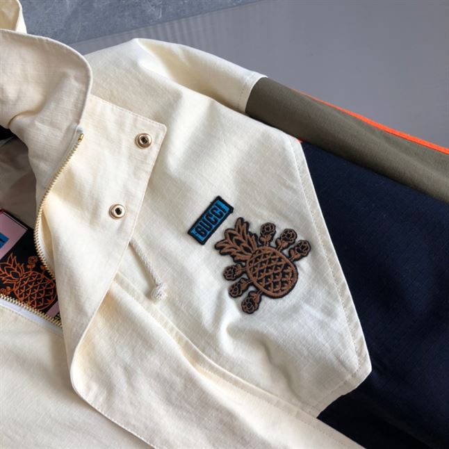 GUCCI PINEAPPLE COTTON NYLON JACKET – GCJ045