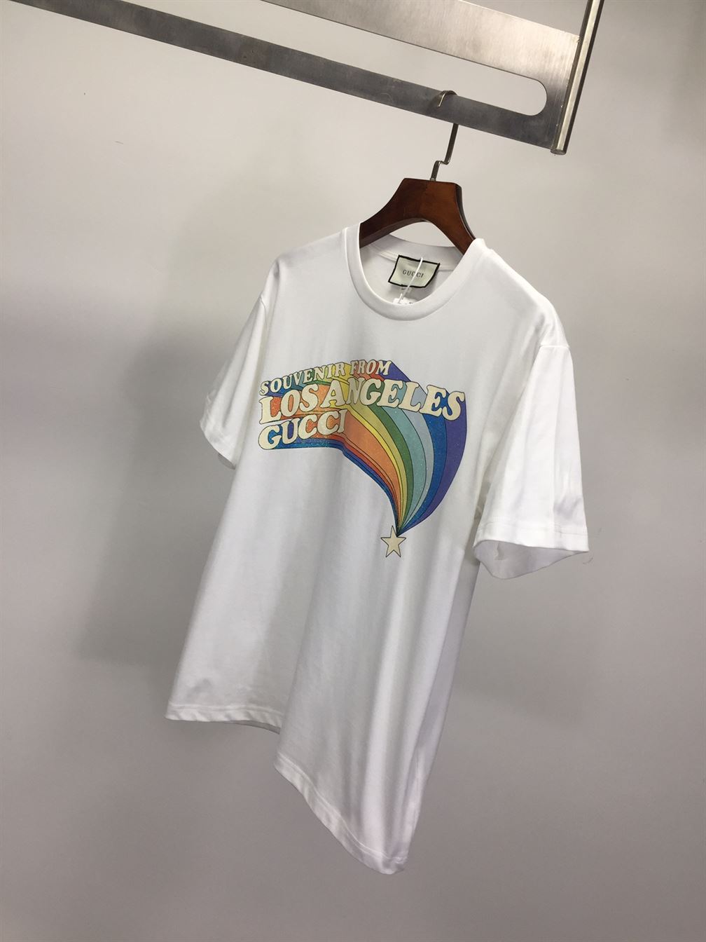 GUCCI SOUVENIR FROM LOS ANGELES PRINT T-SHIRT – GGS020