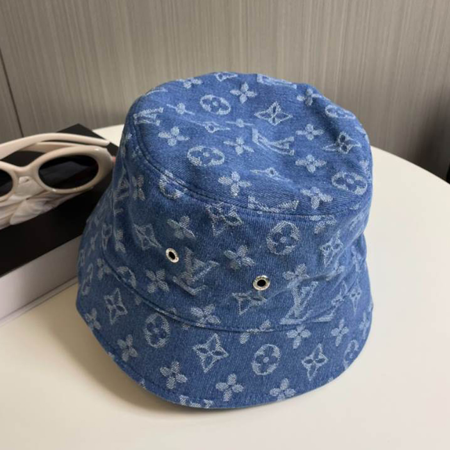 Louis Vuitton Monogram Blue Hats – LVC005