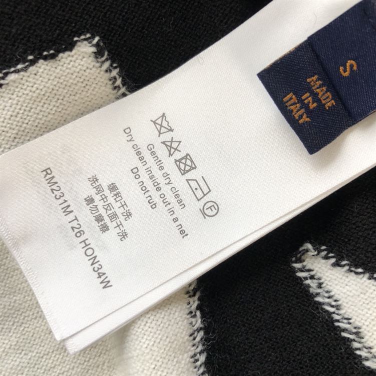 LOUIS VUITTON ABSTRACT HOUNDSTOOTH CREWNECK – LVH028