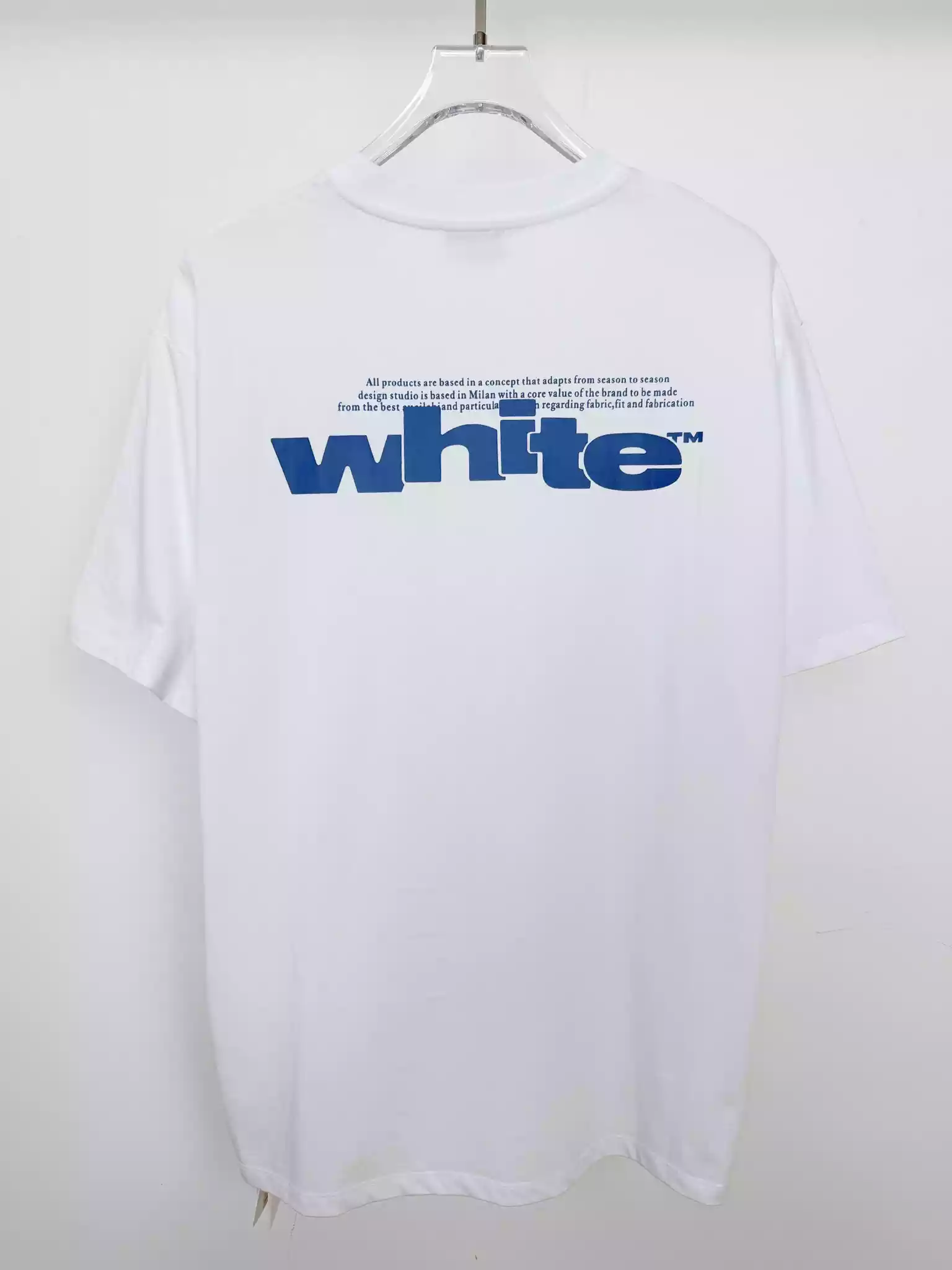 OFF SPLIT SWEATSHIRT IN WHITE – OWS001