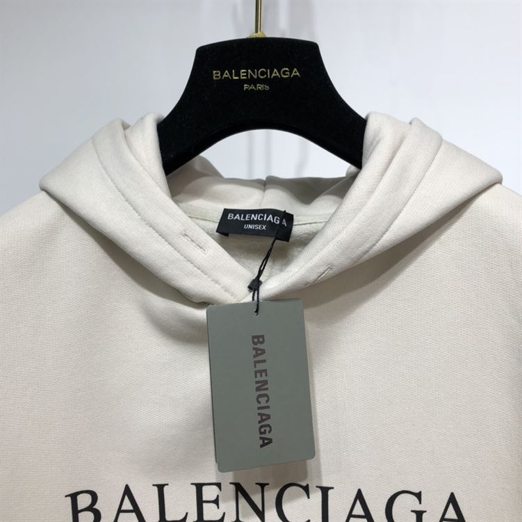 BALENCIAGA RETAIL THERAPY LOGO HOODIE – BH006