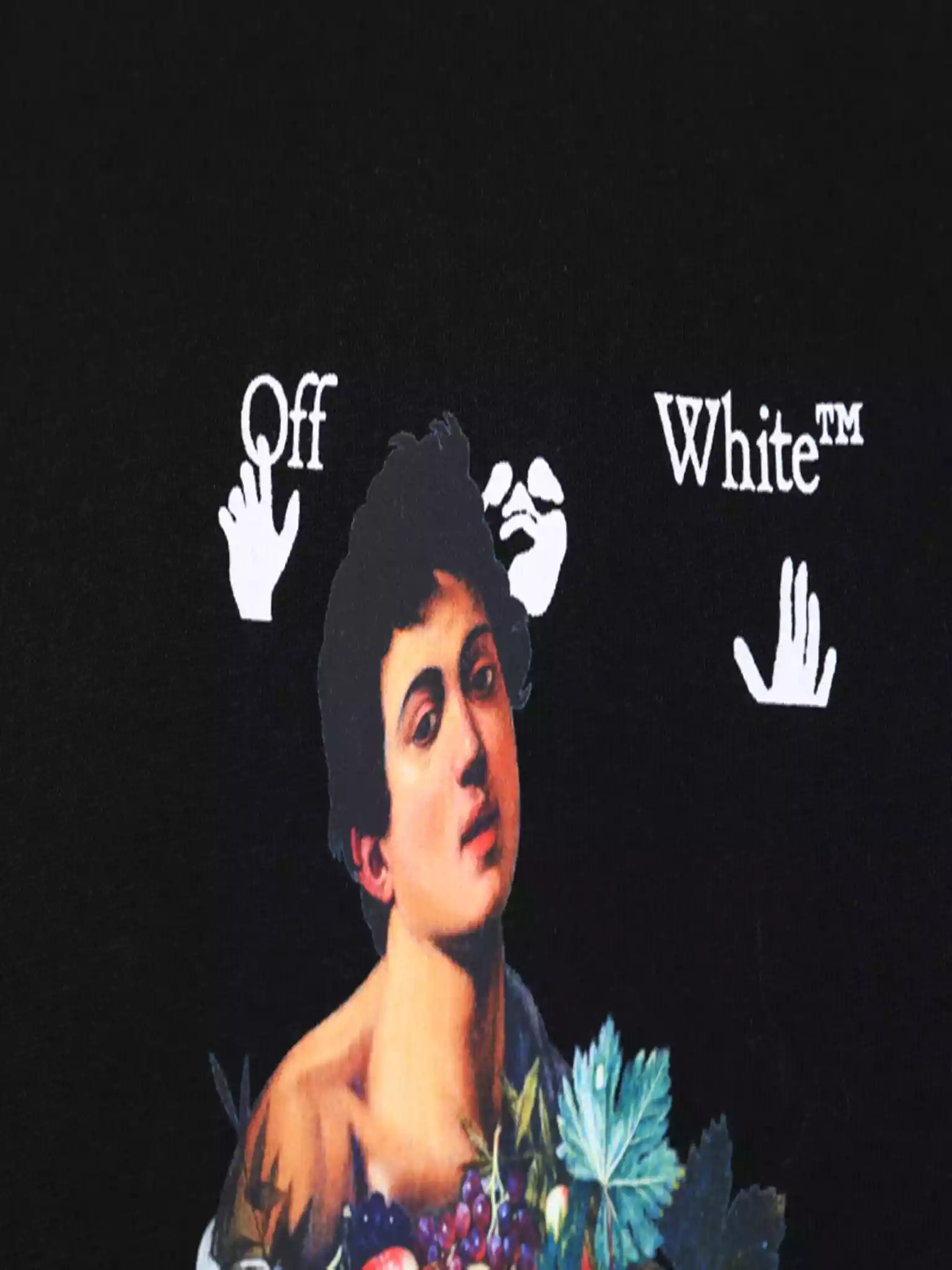 CARAVAGGIO BOY S/S T-SHIRT IN BLACK – OWS020