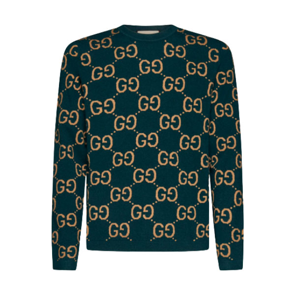 GUCCI GG MOTIF WOOL JUMPER – GCK042
