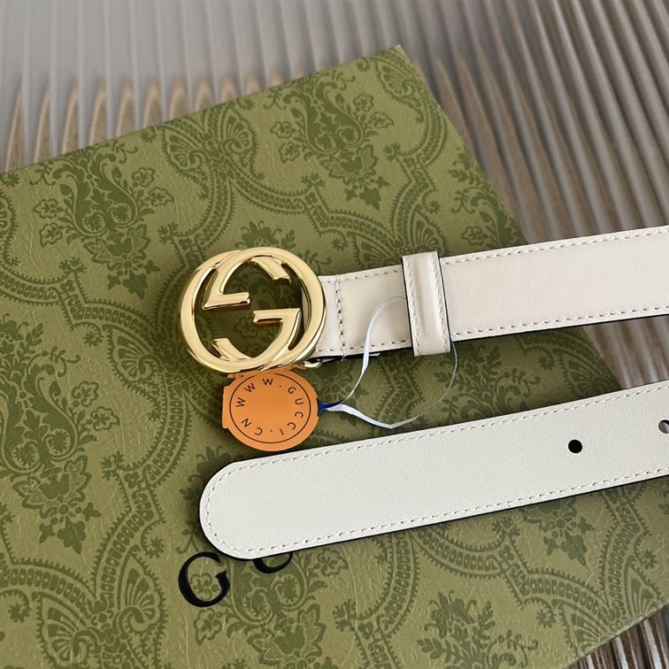 GUCCI BLONDIE BELT WHITE – GB046