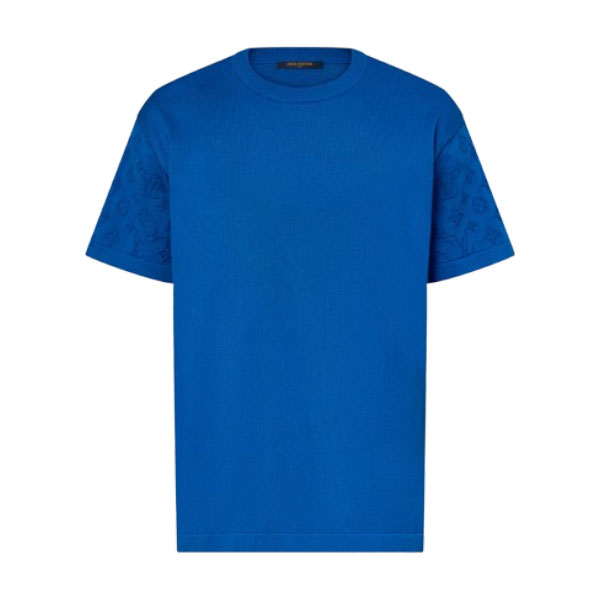 LOUIS VUITTON SHORT-SLEEVED SIGNATURE CREWNECK – LVTS069