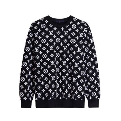 LOUIS VUITTON MONOGRAM BLACK & WHITE SWEATSHIRT – LVH007