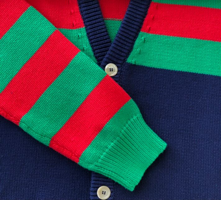 GUCCI COTTON AND WOOL BLEND CARDIGAN – GCK034