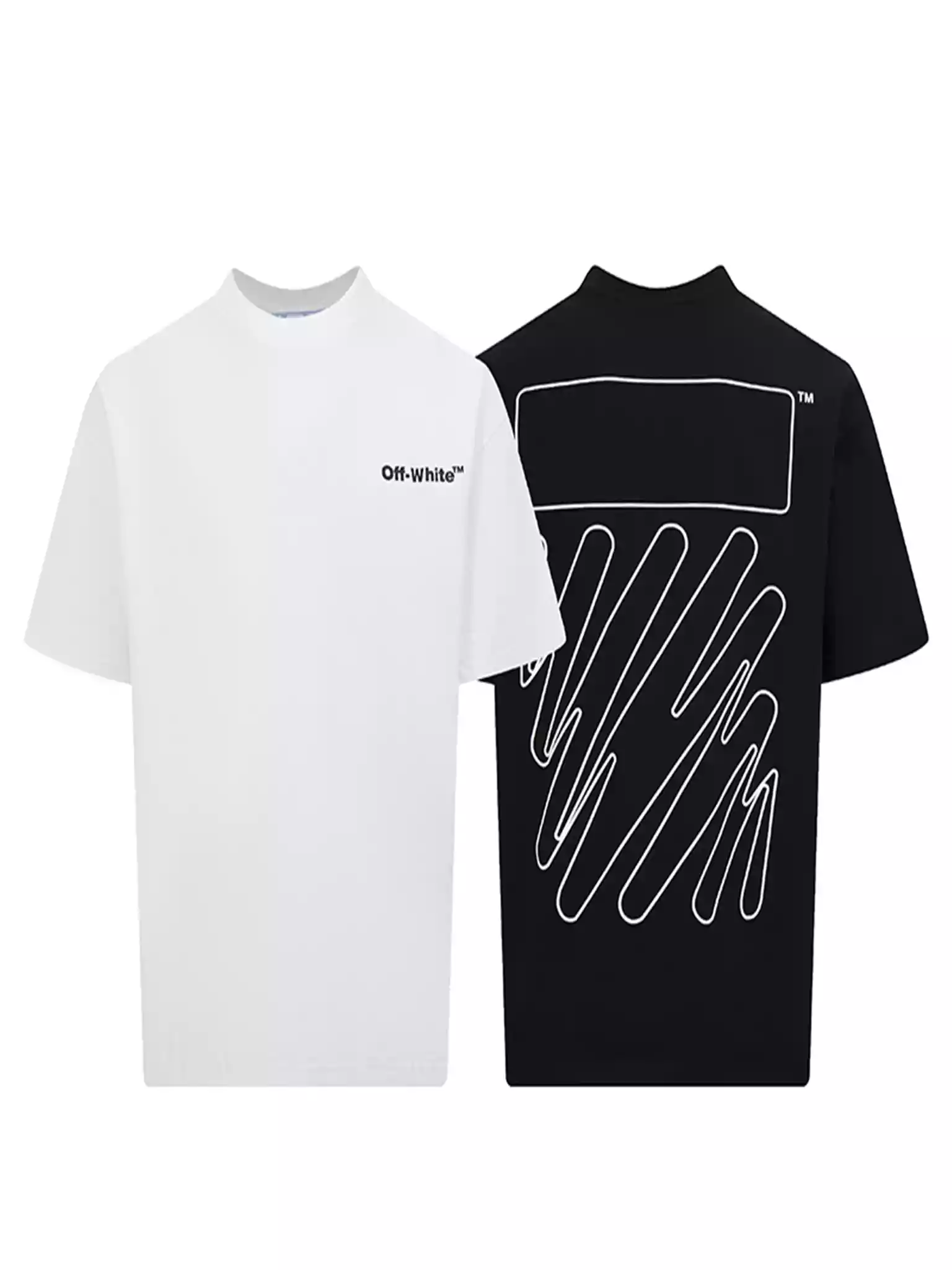 Off-White White Wave Out T-Shirt – OWS012