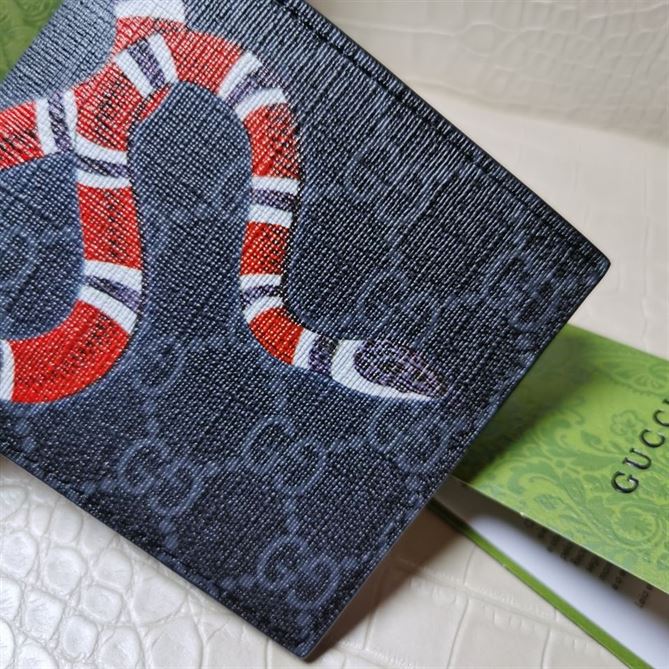 GUCCI KINGSNAKE PRINT GG SUPREME WALLET – WLG002