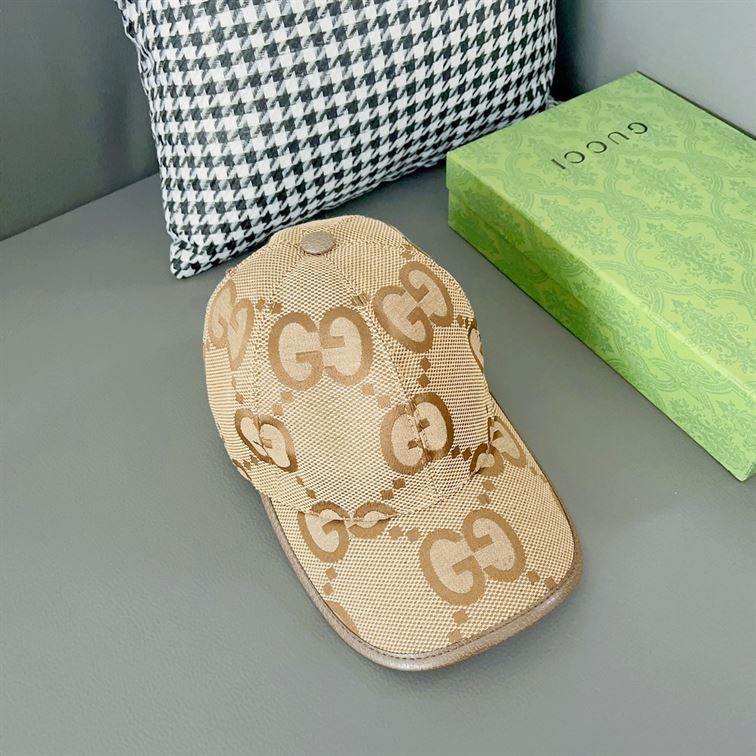 GUCCI JUMBO GG CANVAS BASEBALL HAT – GH010