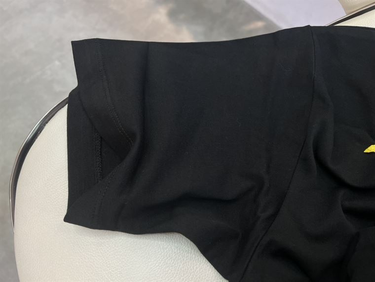 PRADA COTTON T-SHIRT BLACK – PT005