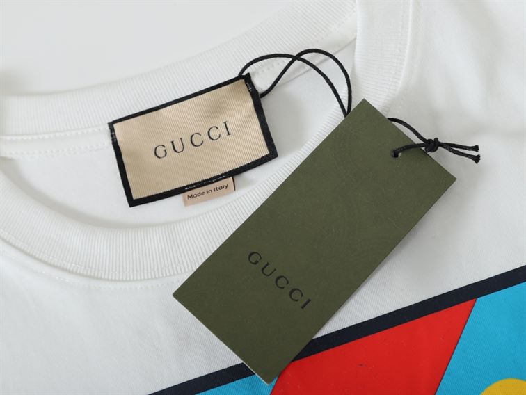 GUCCI BUNNY PRINT COTTON JERSEY T-SHIRT – GGS024