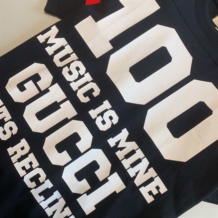 GUCCI 100 COTTON T-SHIRT IN BLACK – GGS033