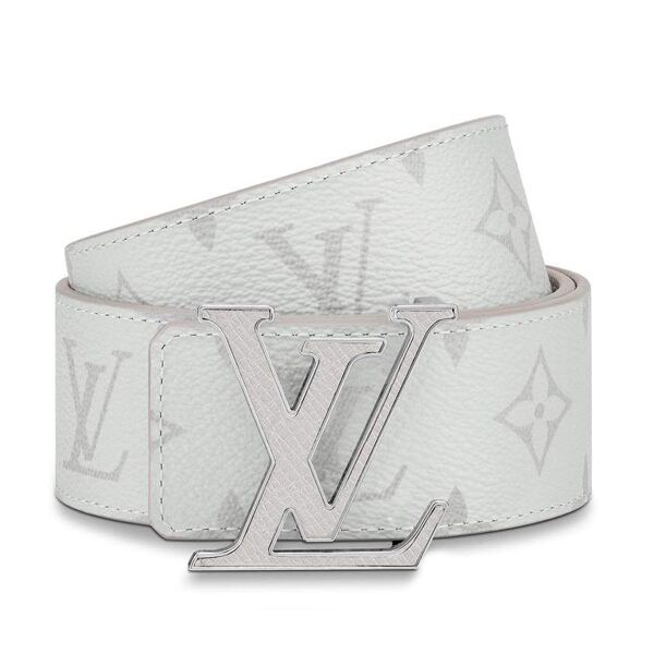 LV INITIALES REVERSIBLE BELT MONOGRAM ECLIPSE TAIGA 40MM – LBE014