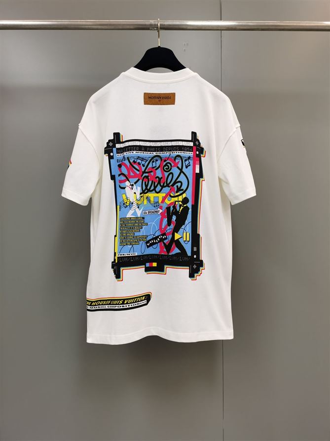 LOUIS VUITTON JAZZ FLYERS SHORT-SLEEVED T-SHIRT – LVTS038