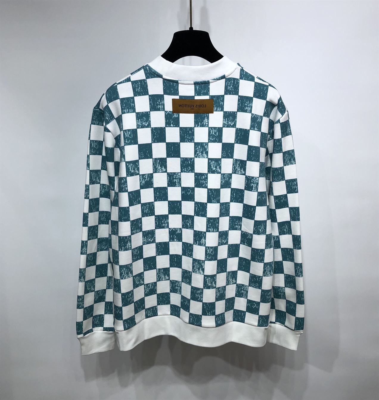 LOUIS VUITTON DAMIER PRINTED CREWNECK – LVH014