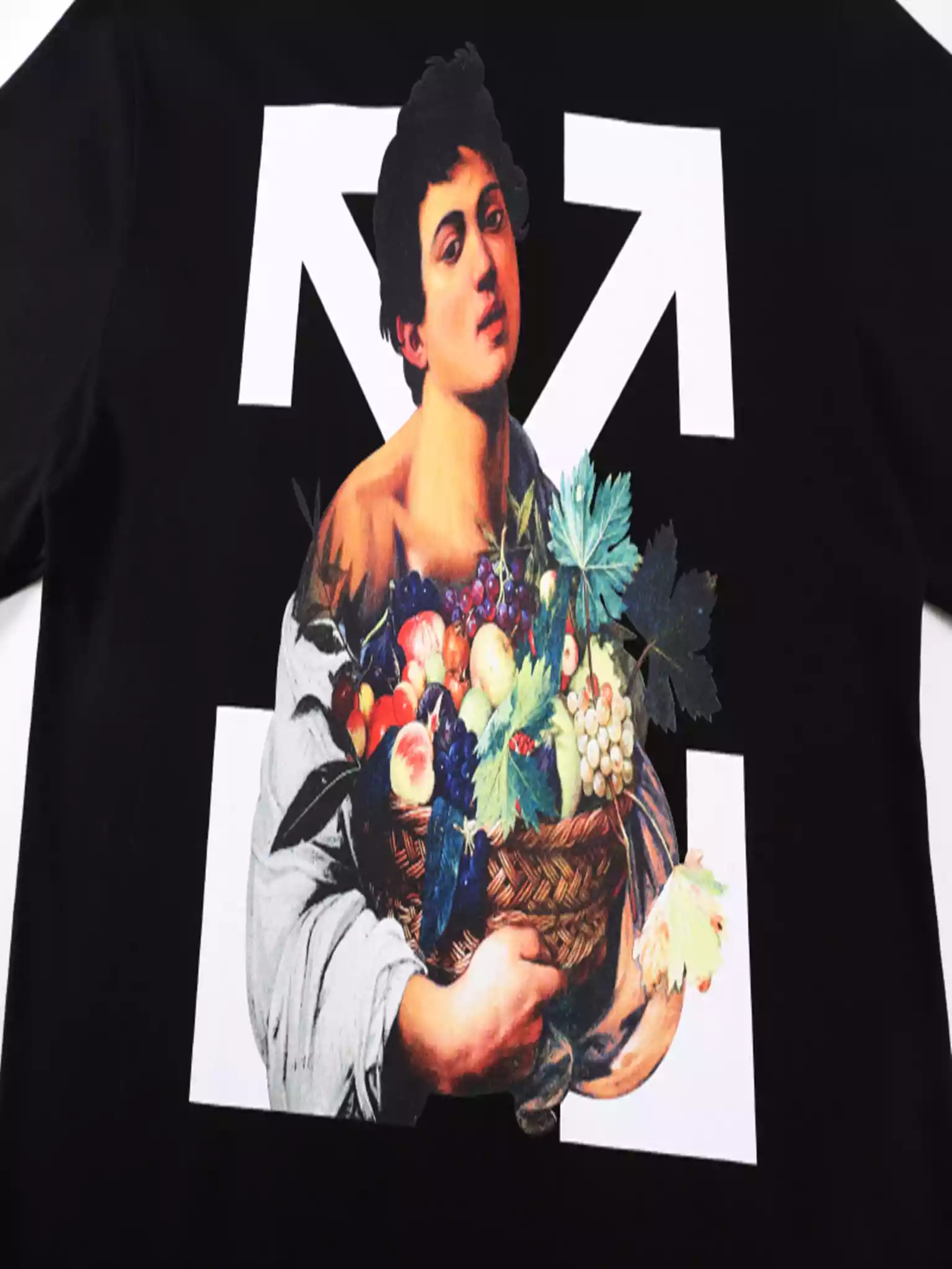 CARAVAGGIO BOY S/S T-SHIRT IN BLACK – OWS020